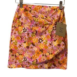 Stone Fox Swim Selma Sarong Retro Pop Size: M